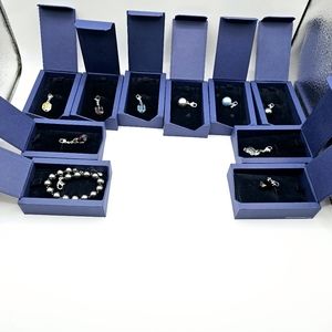 Swarovski Bracelet with Nine Charms